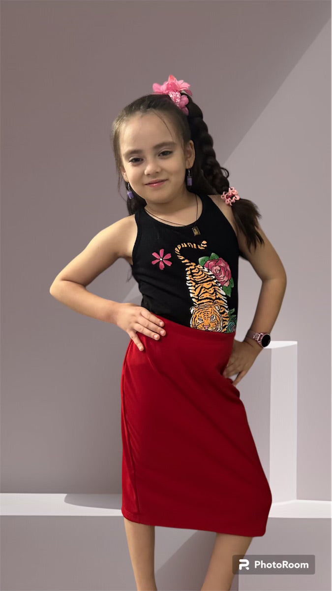 Red Skirt