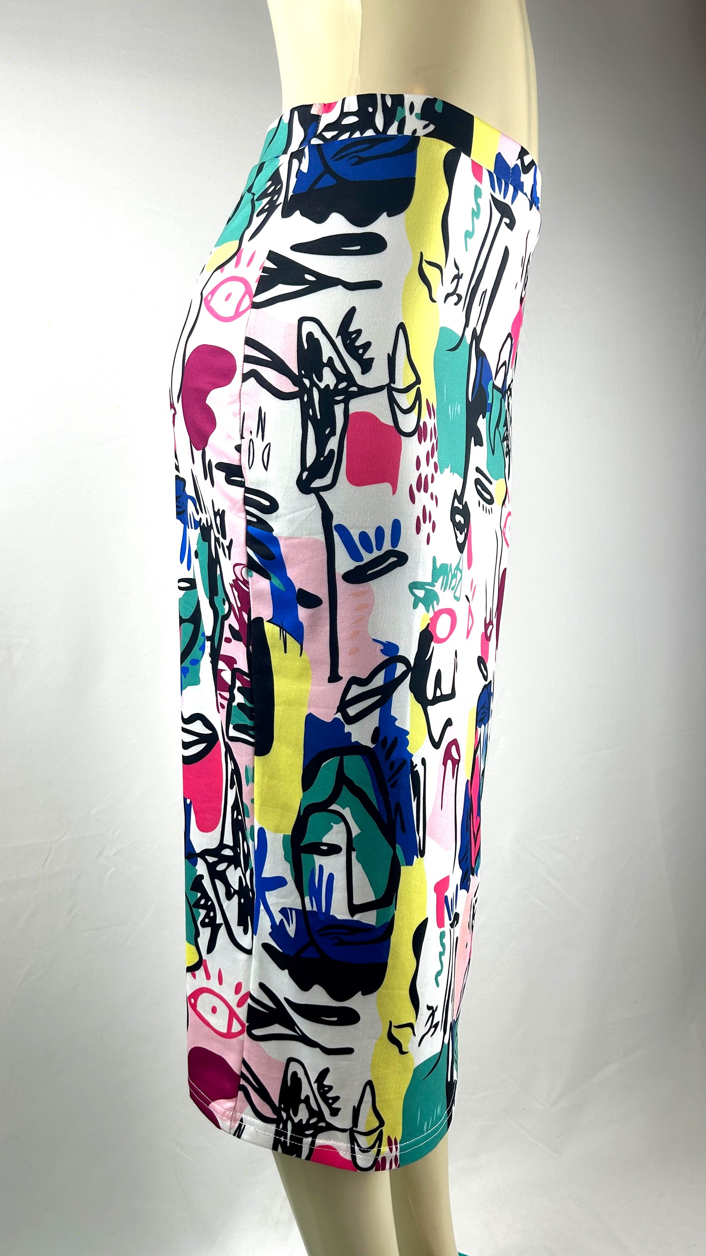 Graffiti Print Skirt (customizable)
