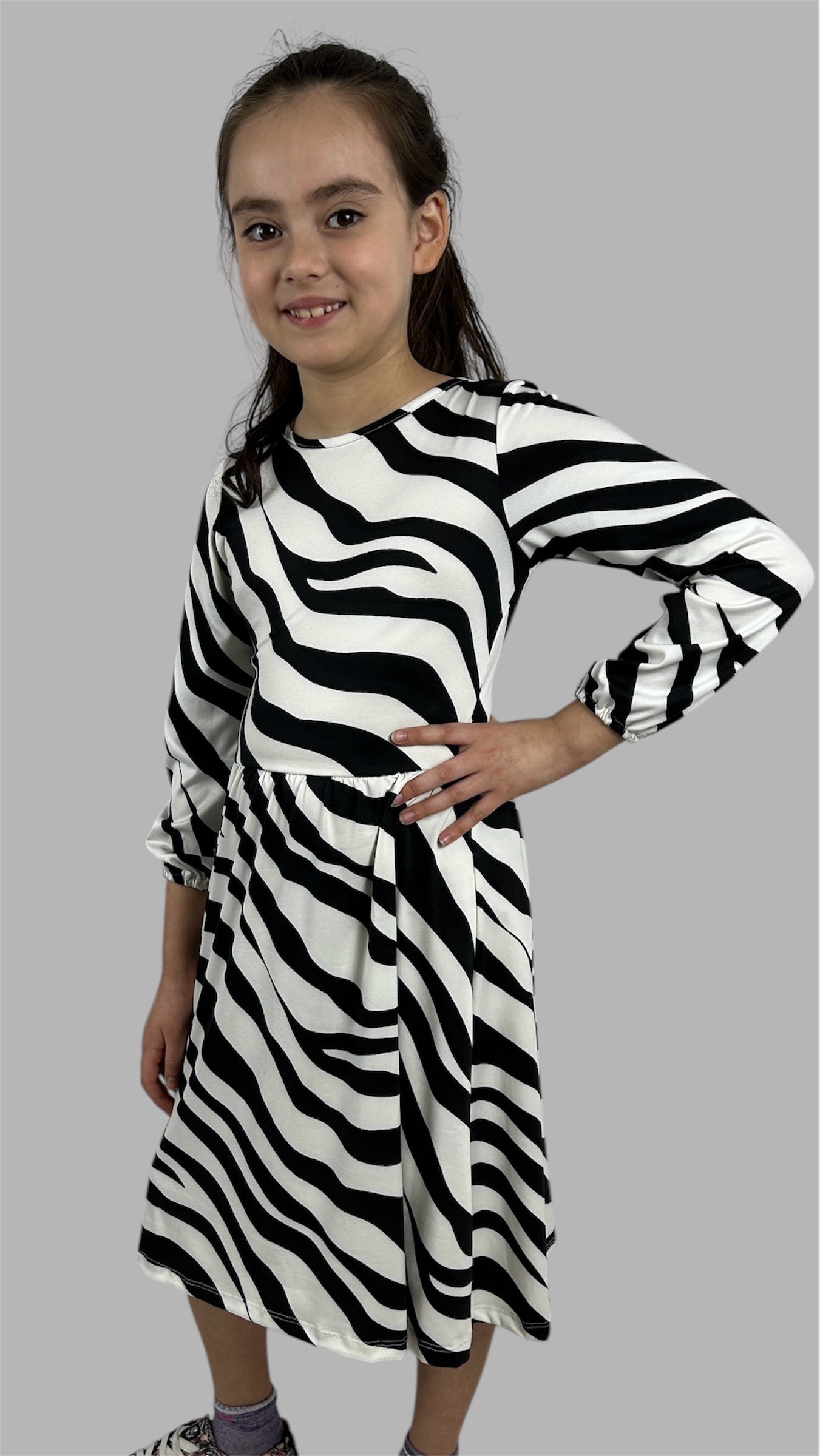 Amely Zebra Dress
