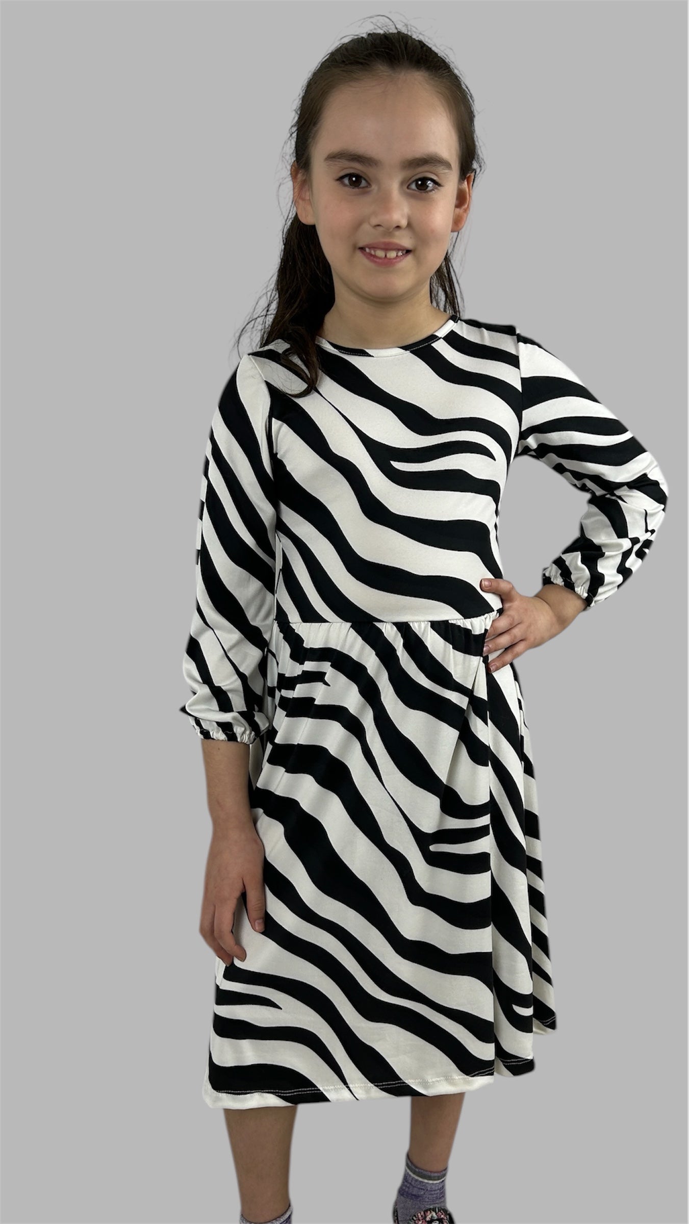 Amely Zebra Dress