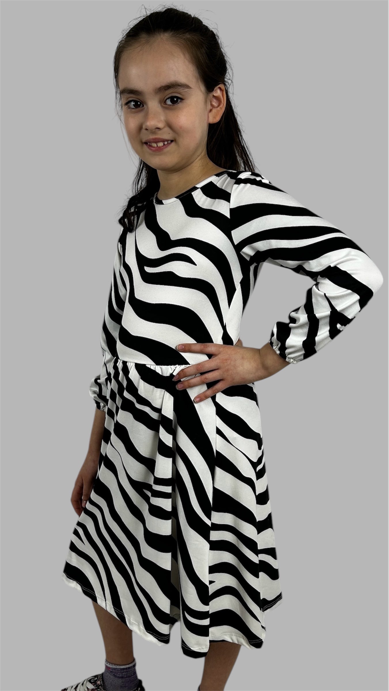 Amely Zebra Dress