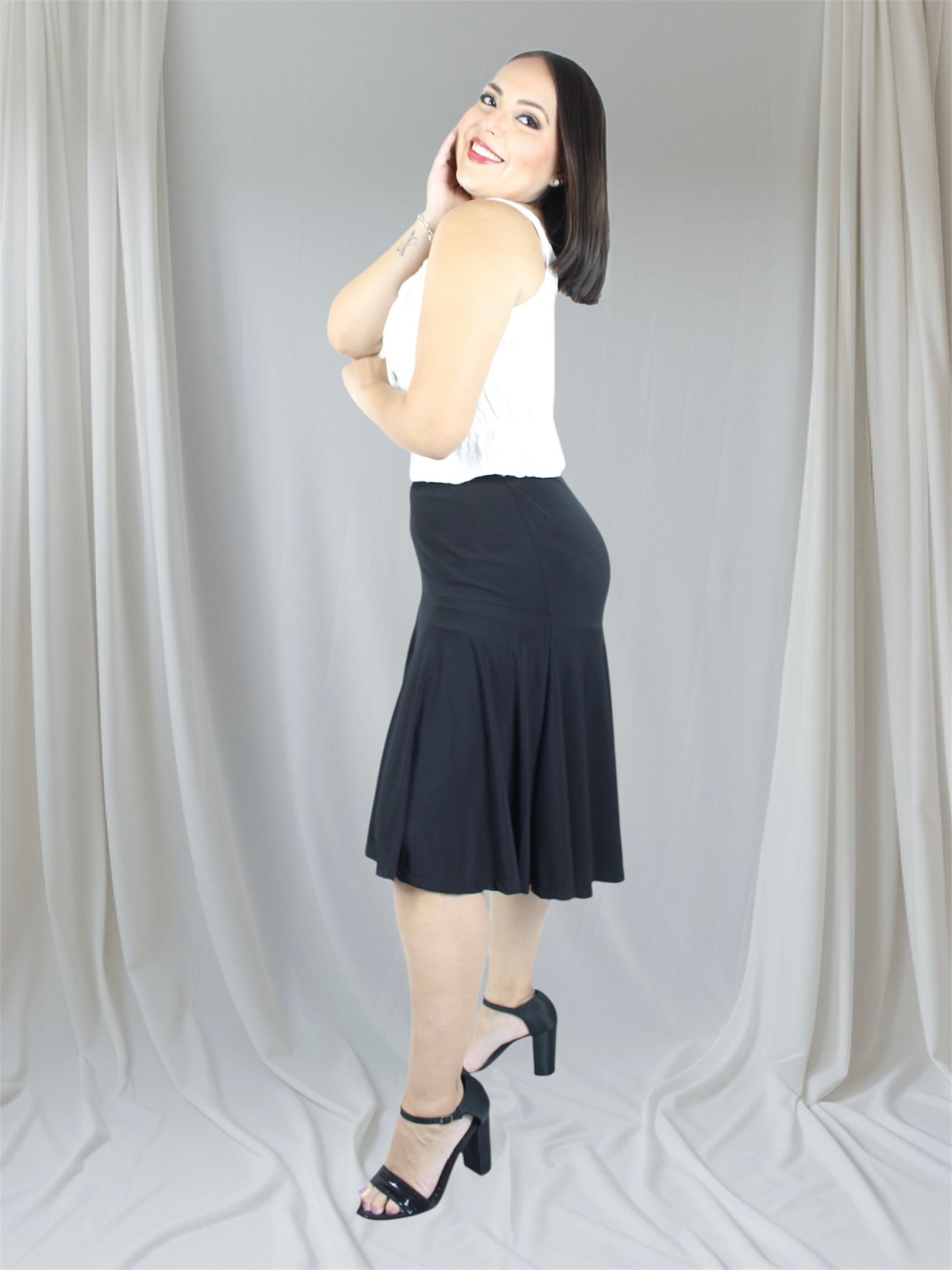 Valentine flared Skirt