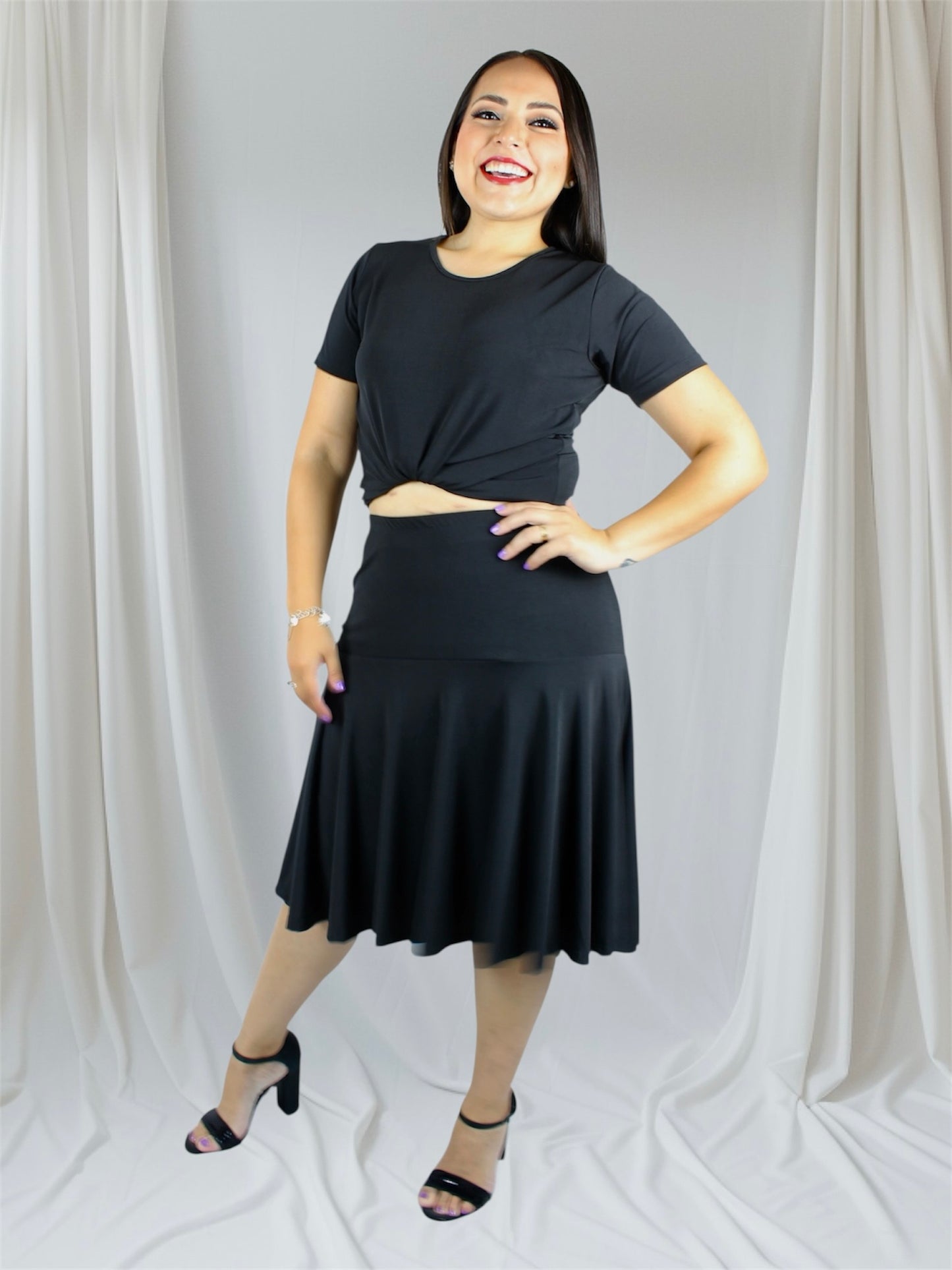 Valentine flared Skirt