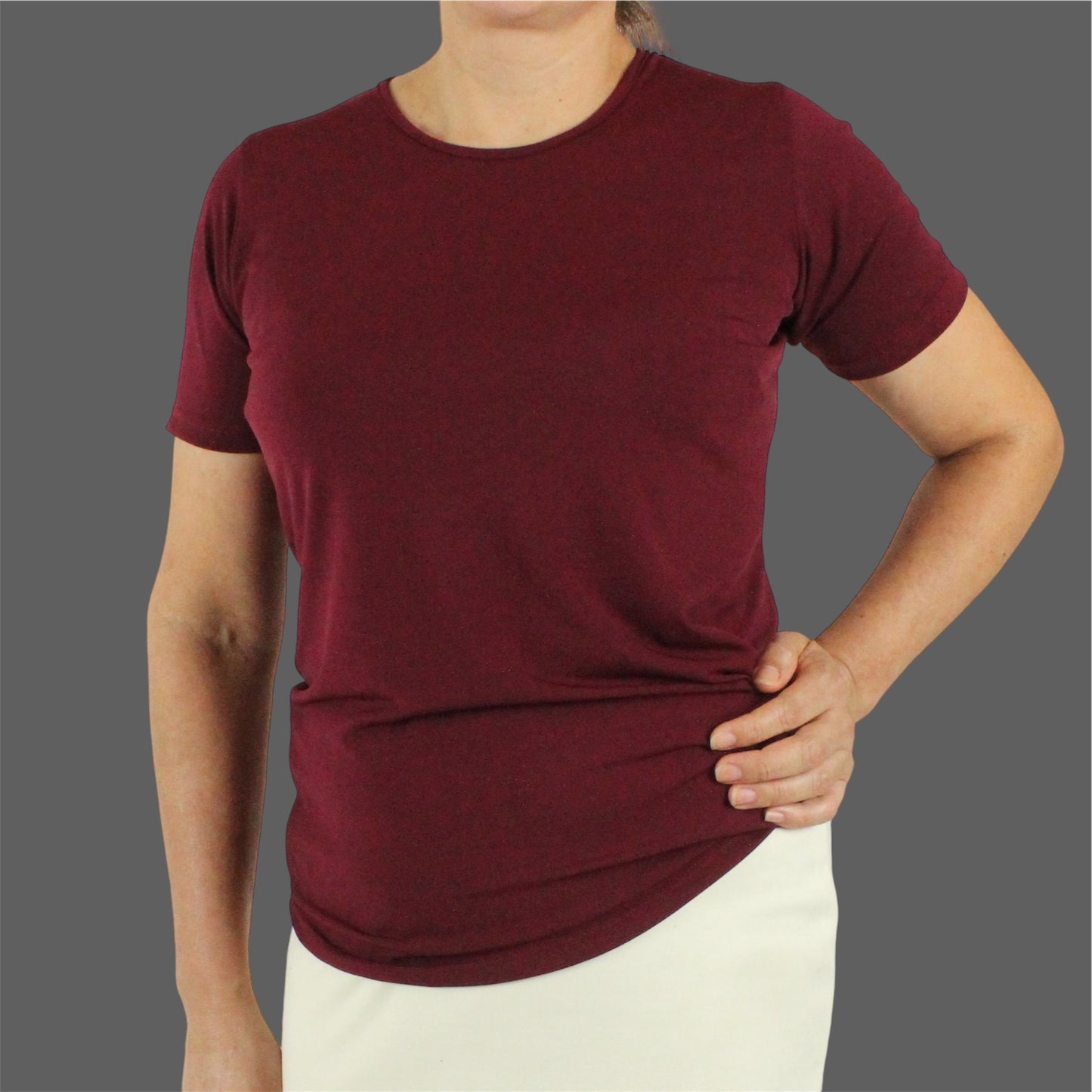 Solid Color Blouse