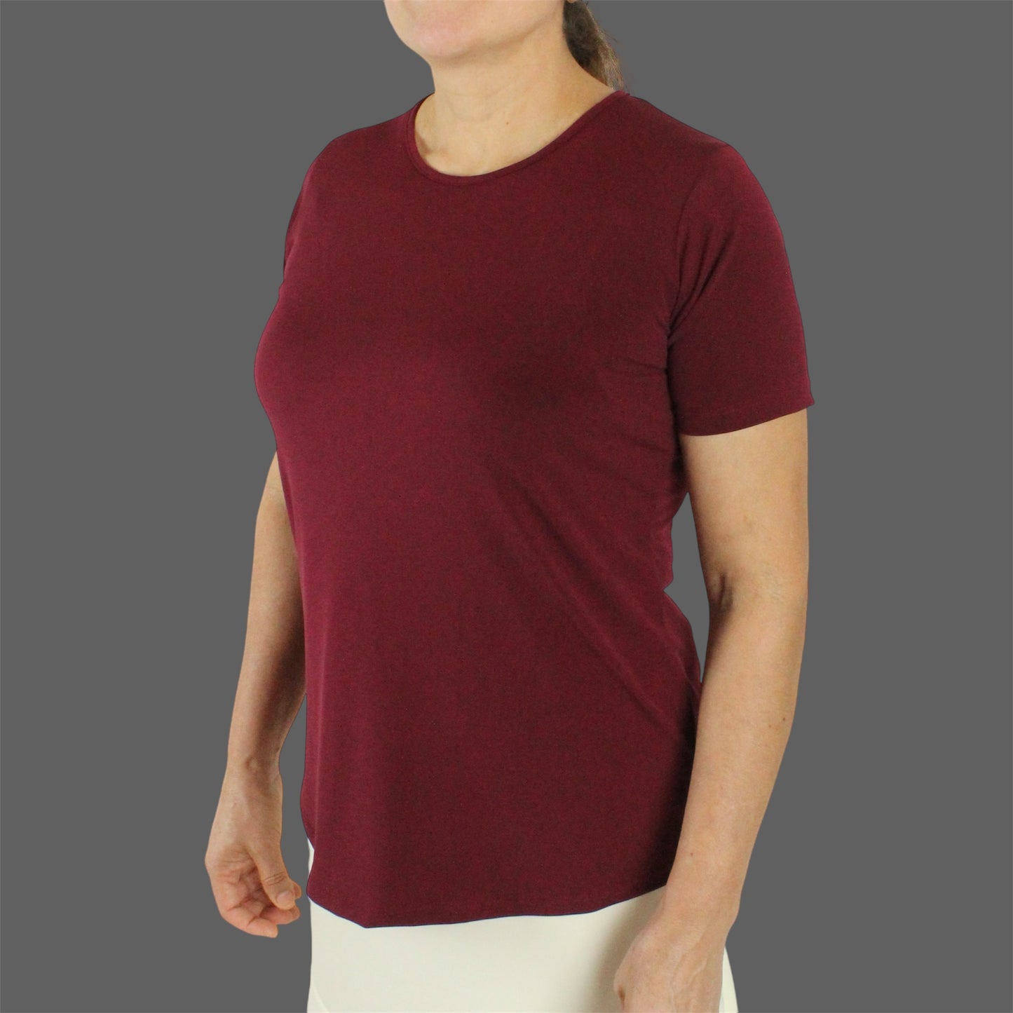 Solid Color Blouse
